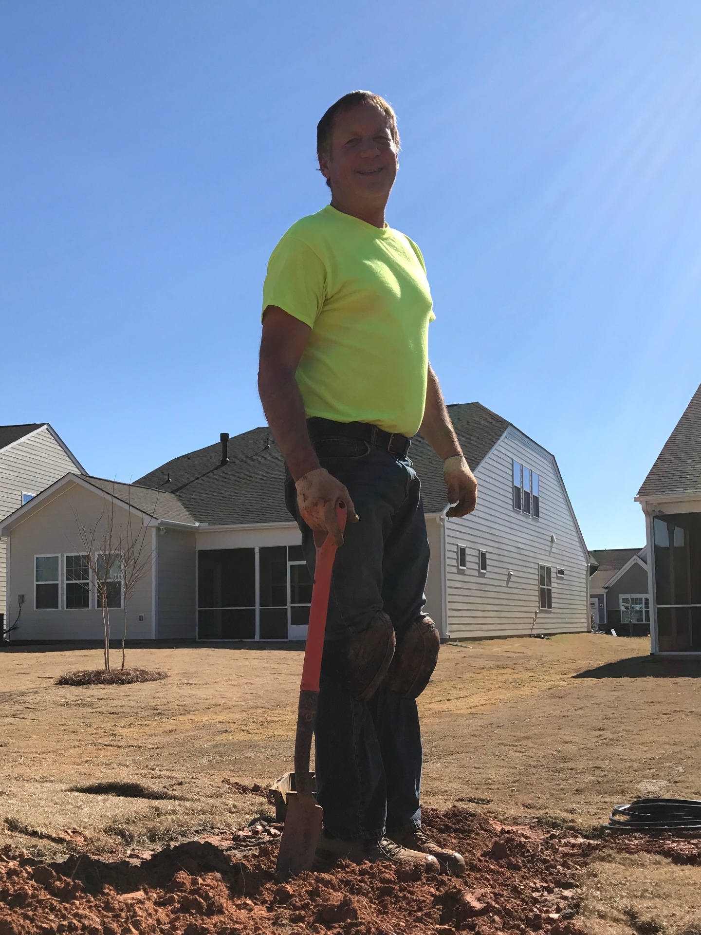 Thomas Broschard Jr., owner of Carolina Sprinkler Tech